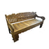 Carved Teak Java Daybed Bench 88”L Anteak