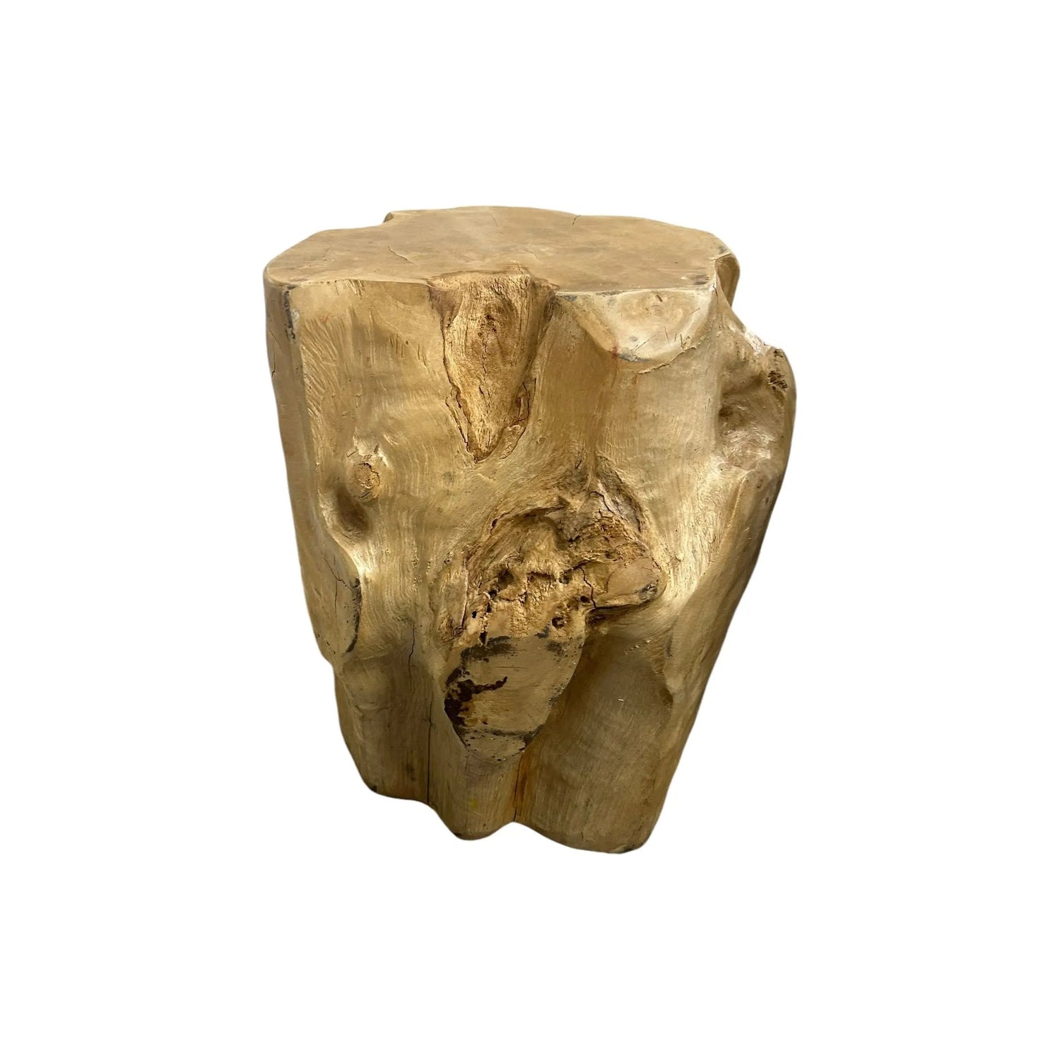 Solid Teak Stump (F) Broward Design Center