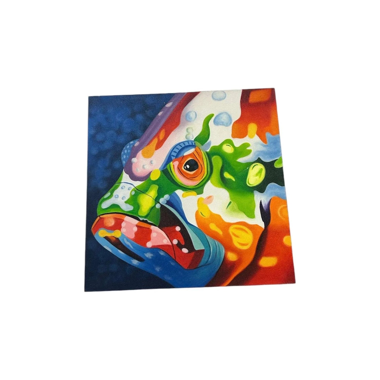 Colorful Grouper Painting Broward Design Center