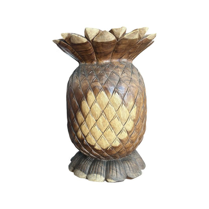 Teak Pineapple Table Base Small Broward Design Center