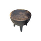 Round Suar Side Table/ Black Broward Design Center