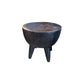 Round Suar Side Table/ Black Broward Design Center