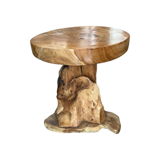 Teak Side Table (C) Broward Design Center