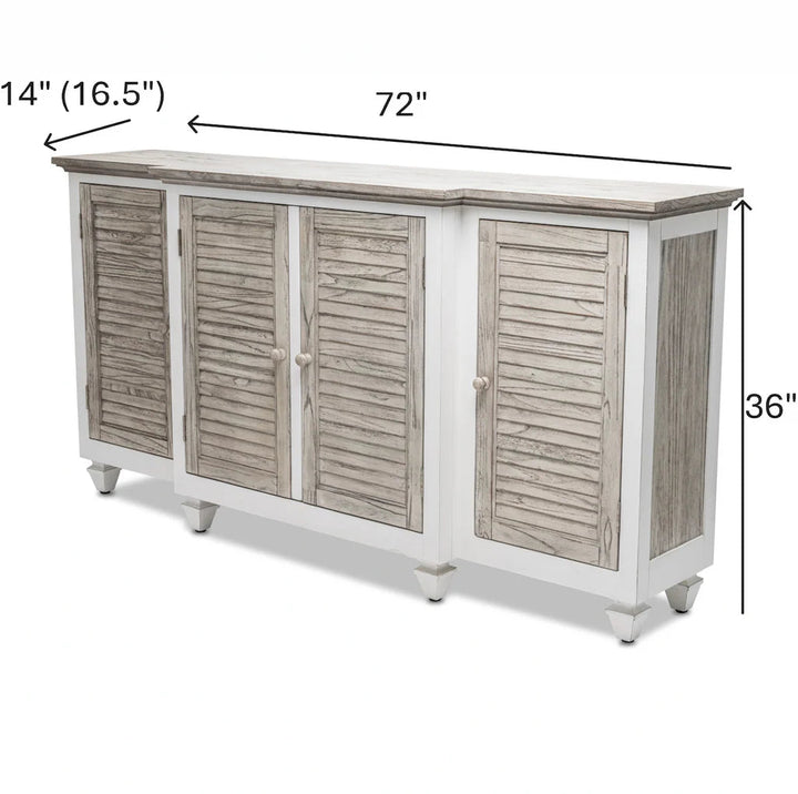 Islamorada 4-door credenza, additional view 4