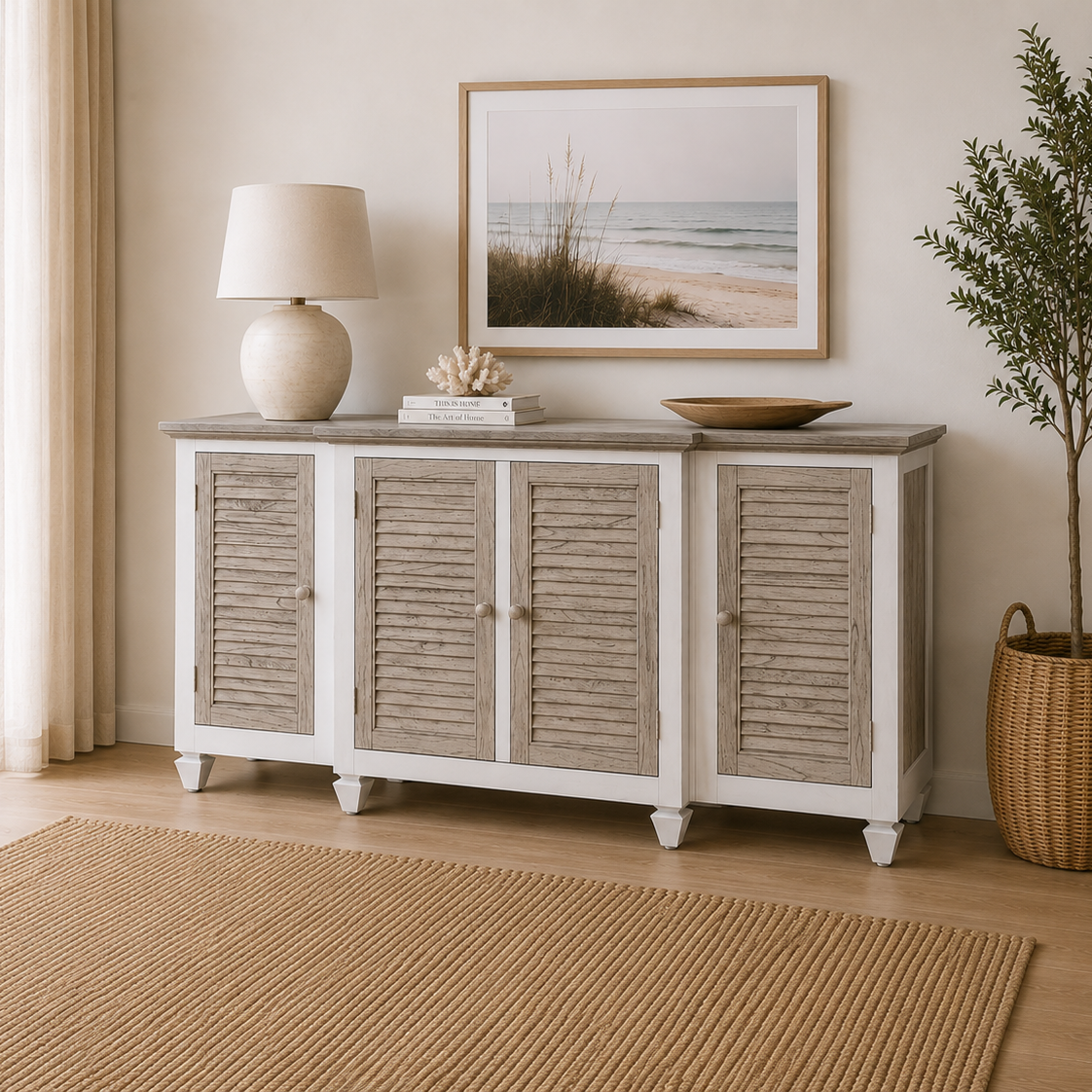 Islamorada 4-Door Credenza