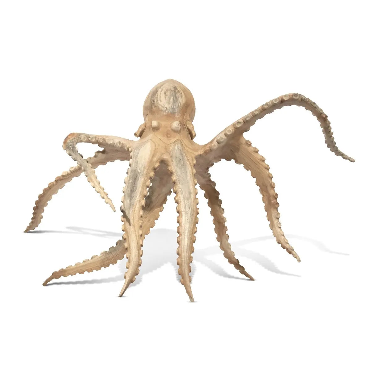 Handcarved Giant Octopus - Jempinis Wood