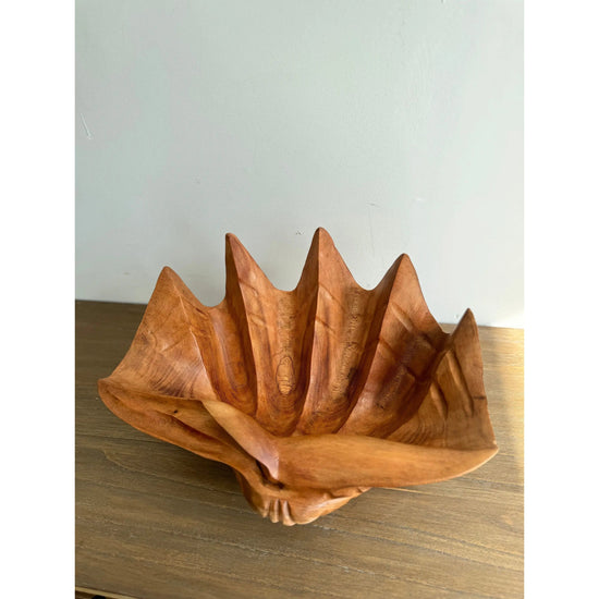 Hand Carved Clam Shell Etsy