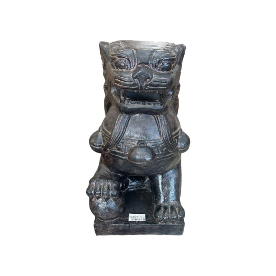 GRC Chinese Foo Dog 24" (Black) Etsy